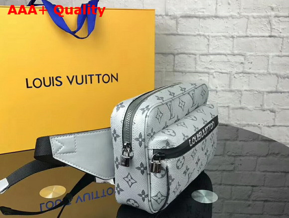 Louis Vuitton Bumbag PM Silver Luminous Monogram Canvas Replica