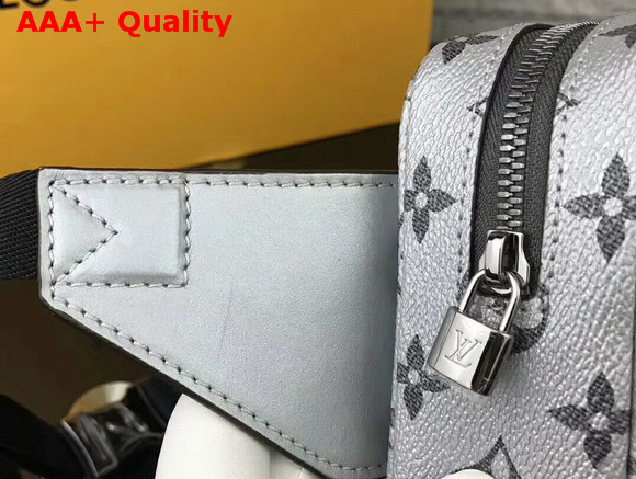 Louis Vuitton Bumbag PM Silver Luminous Monogram Canvas Replica