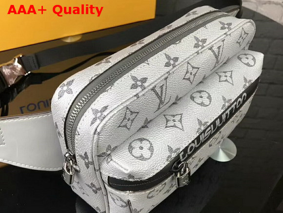 Louis Vuitton Bumbag PM Silver Luminous Monogram Canvas Replica