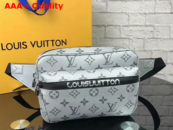 Louis Vuitton Bumbag PM Silver Luminous Monogram Canvas Replica