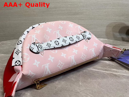 Louis Vuitton Bumbag Red and Pink Monogram Coated Canvas M44575 Replica