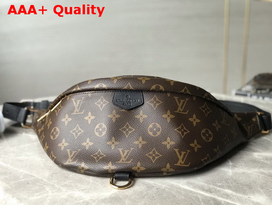 Louis Vuitton Bumbag in Monogram Coated Canvas and Black Cowhide Leather Trim Replica