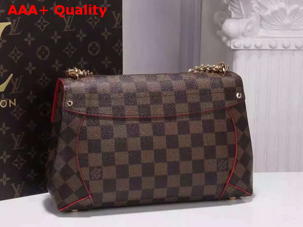 Louis Vuitton Caissa Clutch Cherry Damier Coated Canvas Replica