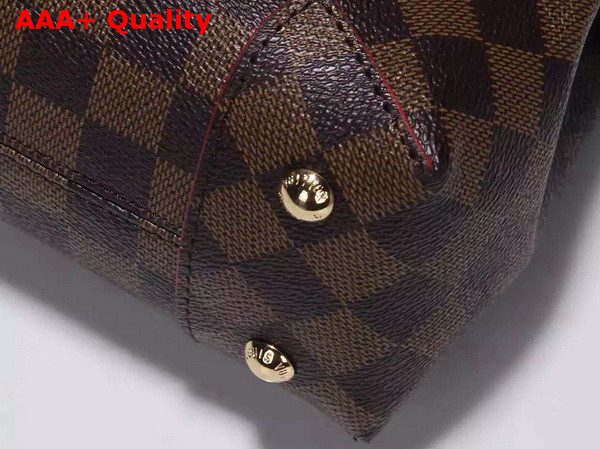 Louis Vuitton Caissa Clutch Cherry Damier Coated Canvas Replica