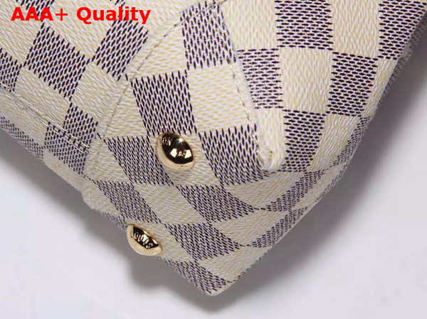 Louis Vuitton Caissa Clutch Damier Azur Canvas Replica