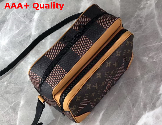 Louis Vuitton Camera Bag Giant Damier Canvas Replica