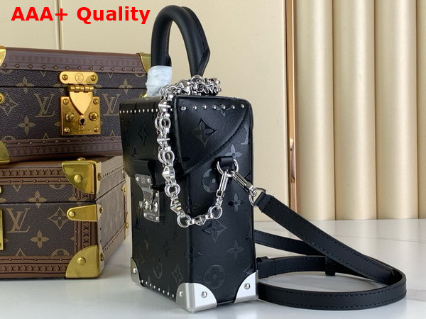 Louis Vuitton Camera Box in Black Calfskin with Black Monogram Print M11269 Replica