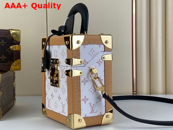 Louis Vuitton Camera Box in White Monogram Canvas and Natural Cowhide Leather Trim Replica