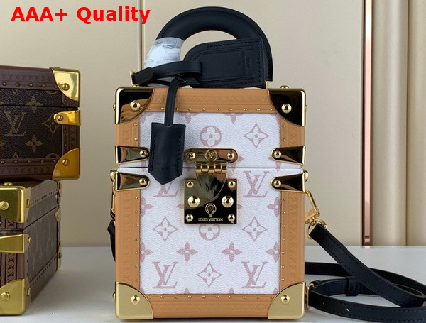 Louis Vuitton Camera Box in White Monogram Canvas and Natural Cowhide Leather Trim Replica