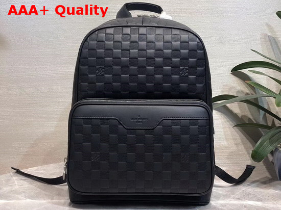 Louis Vuitton Campus Backpack in Black Damier Infini Leather N40094 Replica