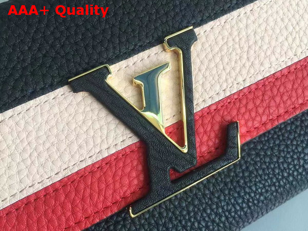 Louis Vuitton Capucine Wallet Noir Supple Taurillon Leather M62133 Replica