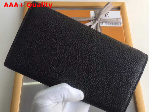 Louis Vuitton Capucine Wallet Noir Supple Taurillon Leather M62133 Replica