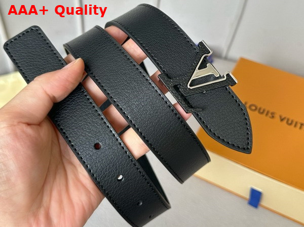 Louis Vuitton Capucines 30mm Reversible Belt in Black Leather M8652W Replica