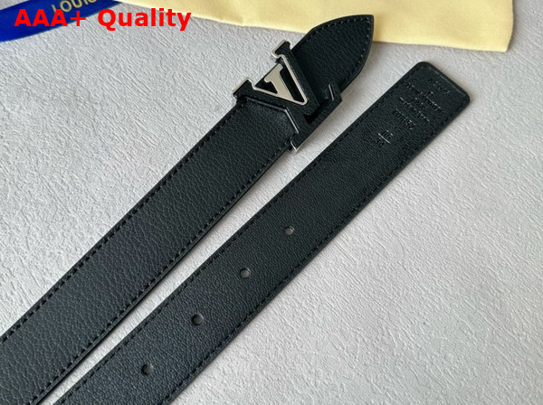 Louis Vuitton Capucines 30mm Reversible Belt in Black Leather M8652W Replica