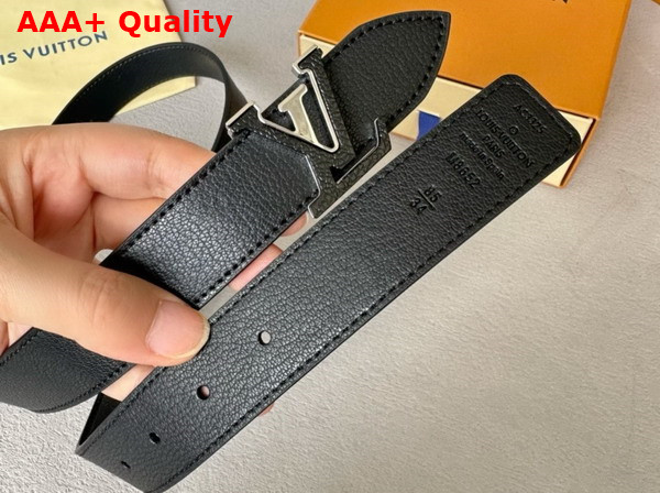 Louis Vuitton Capucines 30mm Reversible Belt in Black Leather M8652W Replica