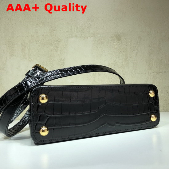 Louis Vuitton Capucines BB Black Alligator Leather Replica