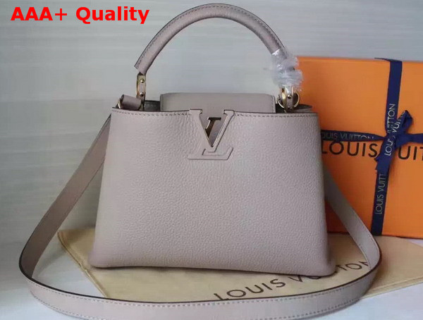 Louis Vuitton Capucines BB Cuir Taurillon Galet Replica