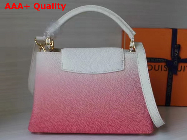 Louis Vuitton Capucines BB Gradient Color Effect Pink Replica