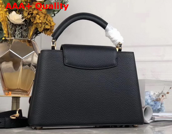 Louis Vuitton Capucines BB Handbag in Black Taurillon Leather The LV Blooming Edition for Spring 2019 Replica