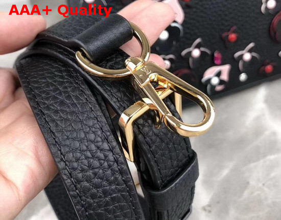 Louis Vuitton Capucines BB Handbag in Black Taurillon Leather The LV Blooming Edition for Spring 2019 Replica