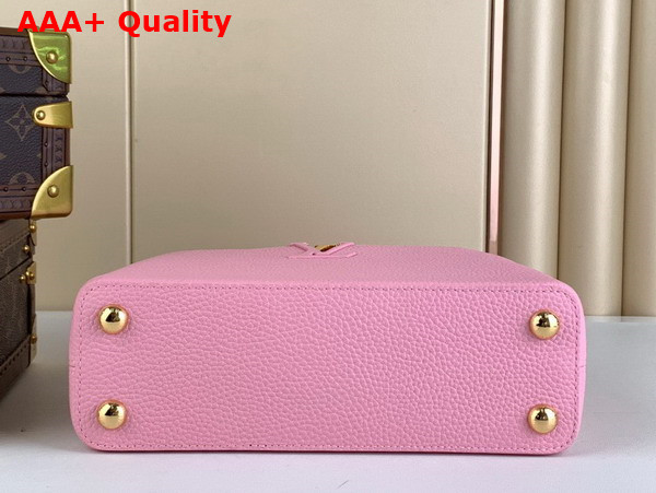 Louis Vuitton Capucines BB Handbag in Candy Pink Taurillon Leather Replica