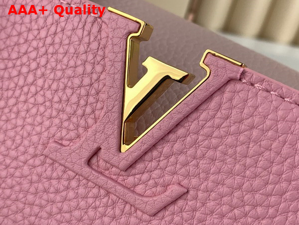 Louis Vuitton Capucines BB Handbag in Candy Pink Taurillon Leather Replica