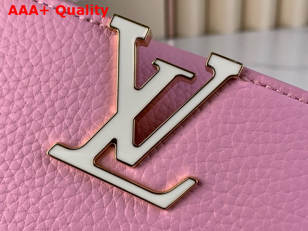 Louis Vuitton Capucines BB Handbag in Marshmallow Pink Taurillon Leather Replica