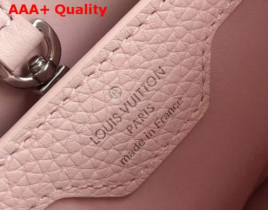 Louis Vuitton Capucines BB Handbag in Rose Pink Taurillon Leather The LV Blooming Edition for Spring 2019 M53669 Replica