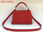 Louis Vuitton Capucines BB Red M94515 Replica