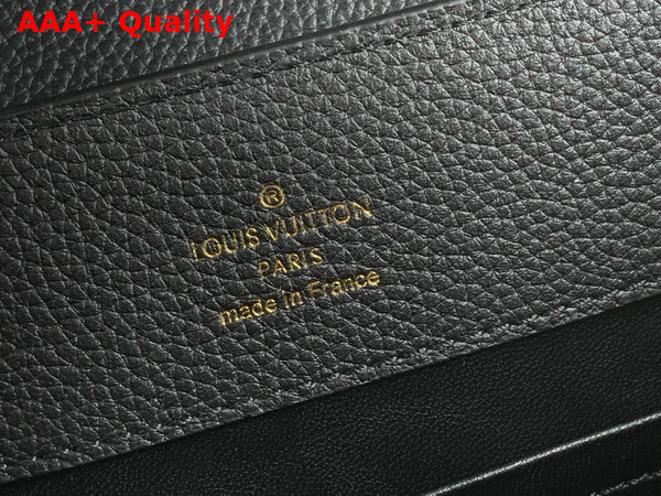 Louis Vuitton Capucines East West BB Handbag in Black Grained Calfskin Replica