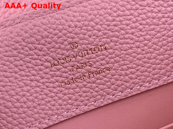 Louis Vuitton Capucines East West BB Handbag in Jasmine Pink Grained Calfskin Replica