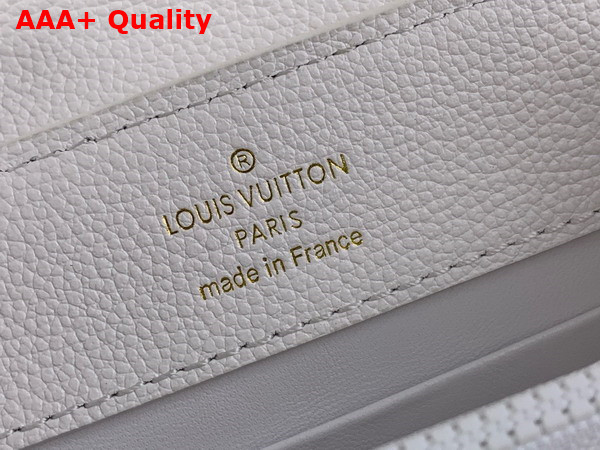 Louis Vuitton Capucines East West Mini Handbag in Optic White Matte Calfskin M23956 Replica