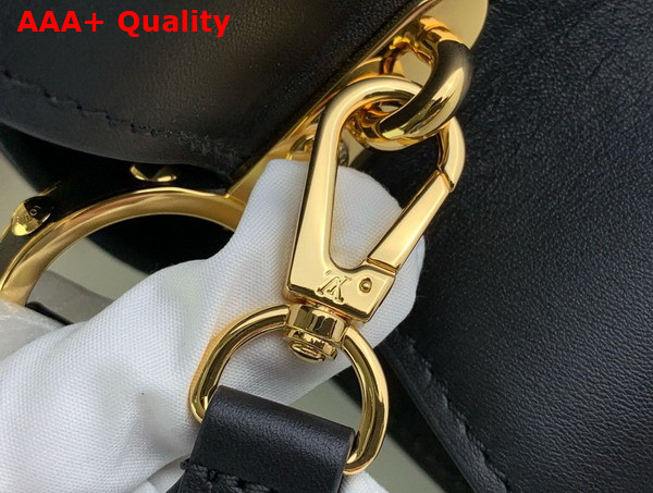 Louis Vuitton Capucines GM Souple Bag in Black Smooth Taurillon Leather M24607 Replica