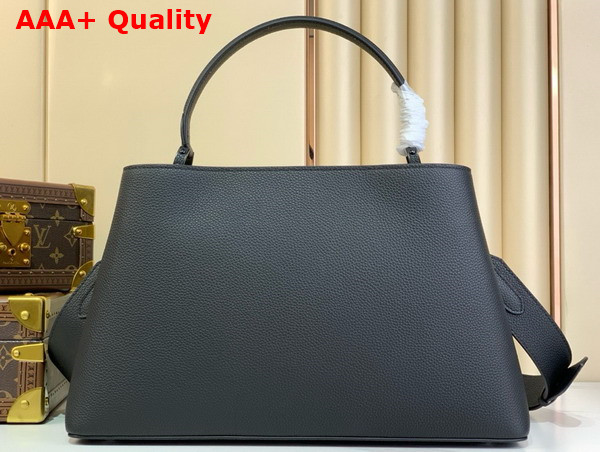 Louis Vuitton Capucines GM Souple Handbag All Black Matte Taurillon Leather M24880 Replica