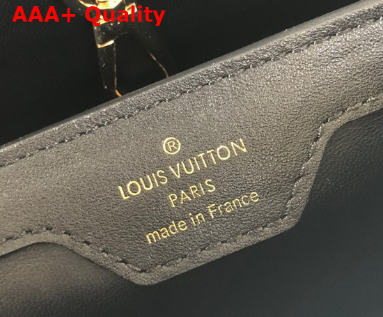 Louis Vuitton Capucines MM Black Damier Quilted Lambskin Replica