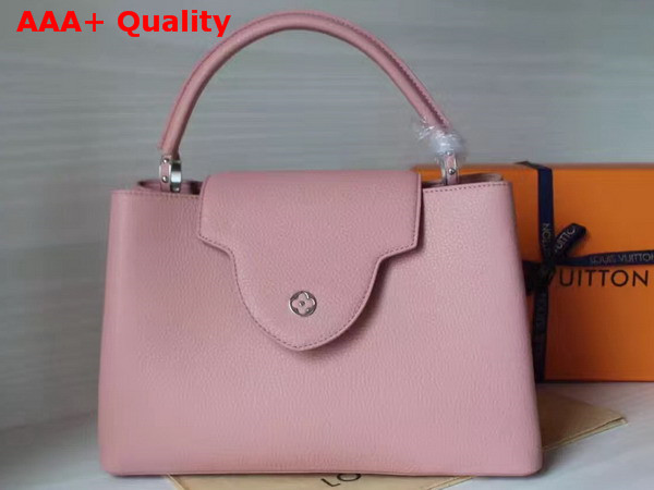 Louis Vuitton Capucines MM Cuir Taurillon Magnolia Replica