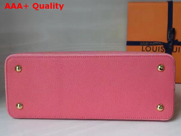 Louis Vuitton Capucines MM Taurillon Leather Pink Gradient Color Effect Replica