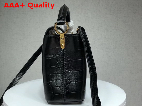 Louis Vuitton Capucines Mini Black Alligator Replica