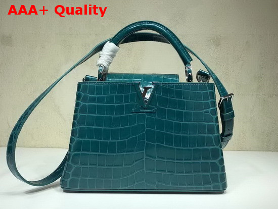 Louis Vuitton Capucines Mini Cactus Alligator Leather M93906 Replica