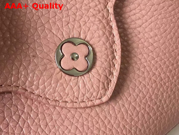 Louis Vuitton Capucines Mini Chain Bag Pink Grain Taurillon Leather Replica