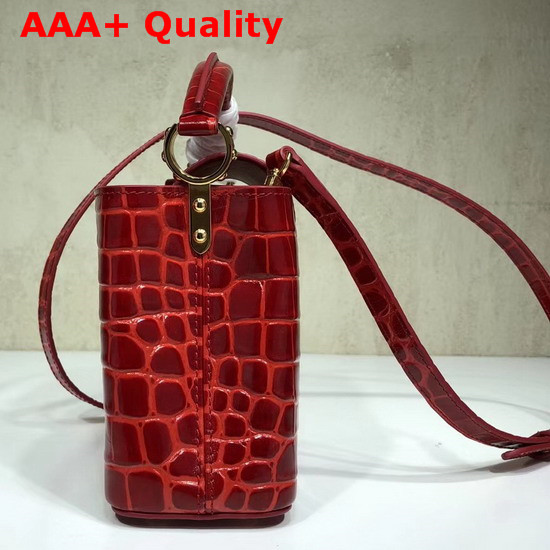 Louis Vuitton Capucines Mini Cherry Alligator Leather N93254 Replica