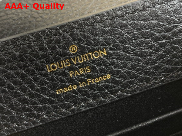 Louis Vuitton Capucines Mini Handbag in Black Taurillon Leather M24729 Replica