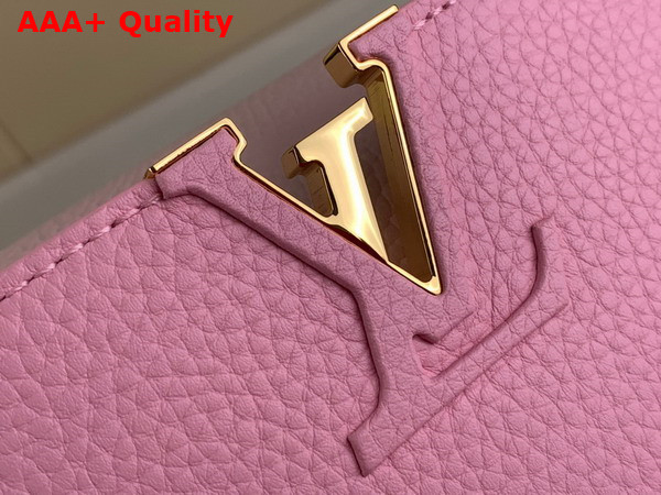 Louis Vuitton Capucines Mini Handbag in Candy Pink Taurillon Leather M22375 Replica