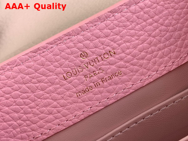 Louis Vuitton Capucines Mini Handbag in Candy Pink Taurillon Leather M22375 Replica