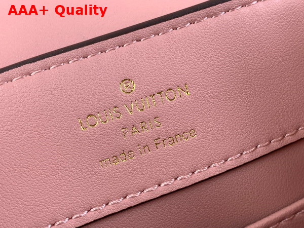 Louis Vuitton Capucines Mini Handbag in Pink Lizard Effect Cowhide Leather Replica