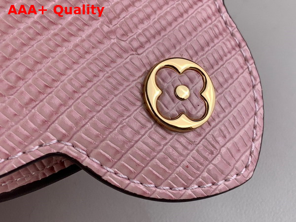 Louis Vuitton Capucines Mini Handbag in Pink Lizard Effect Cowhide Leather Replica