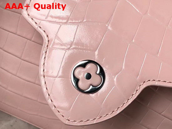 Louis Vuitton Capucines Mini Vieux Rose Shiny Crocodile Replica