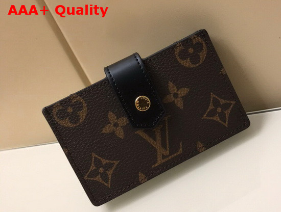 Louis Vuitton Card Holder Black Replica