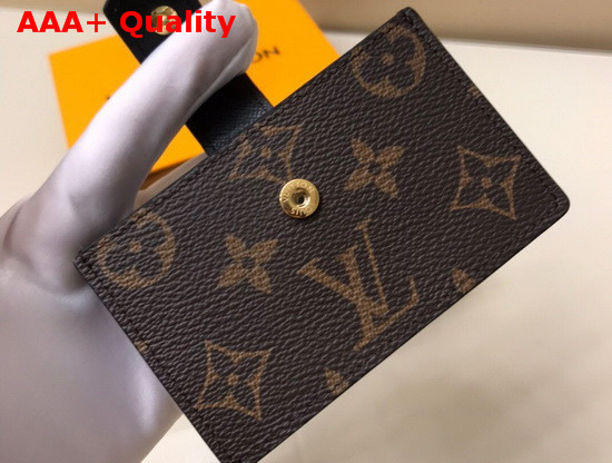 Louis Vuitton Card Holder Black Replica