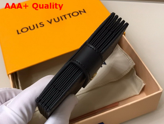 Louis Vuitton Card Holder Black Replica